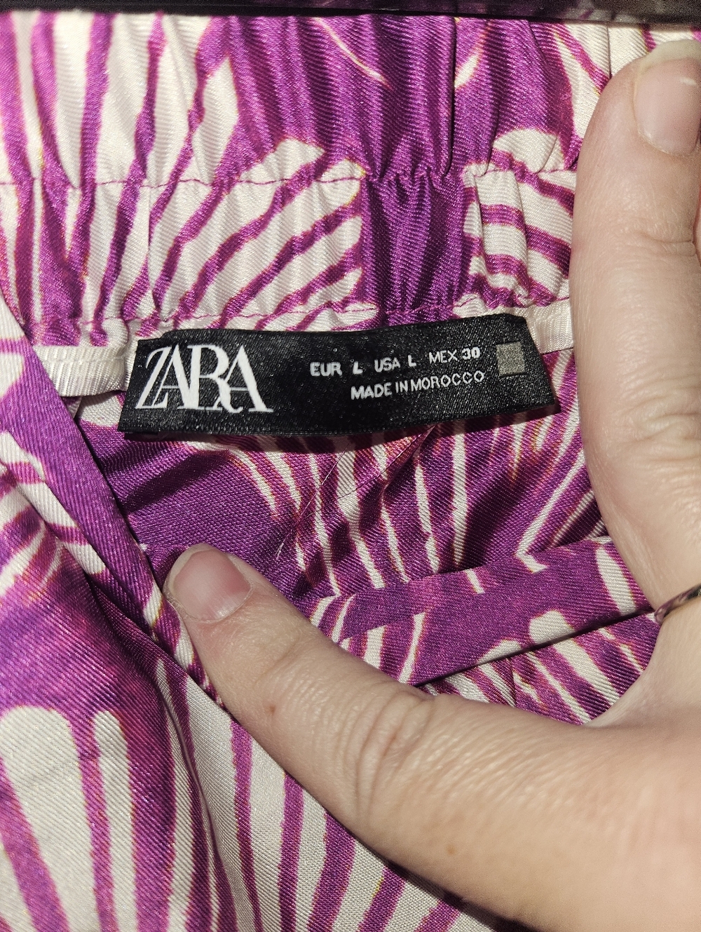 Zara Womans Pants Size L - Picture 6 of 11